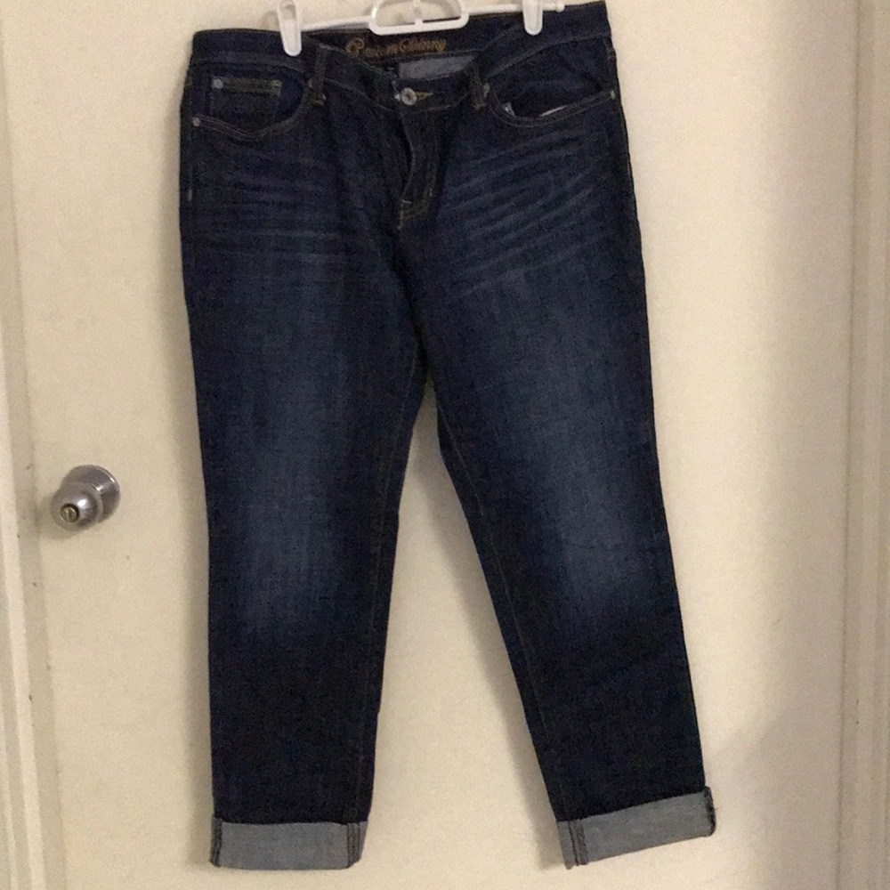 Gap premium skinny crop jeans